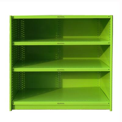 China Suitable For Popular Rolled Out Post RUT Shelving Steel Library Book Upright Shelving for sale