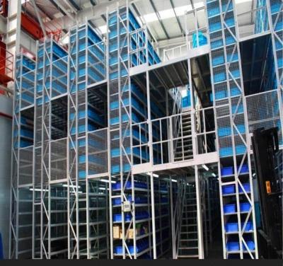 China Strong Corrosion Protection Quality Mezzanine Racks For Warehouse Industry Library Platform Mezzanine Rack System for sale