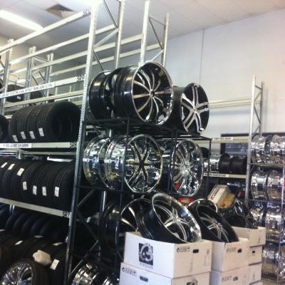 China Suitable for Longspan Medium Duty Outdoor Shelving System for Tires for sale