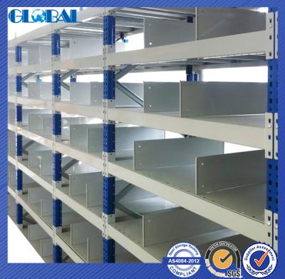 China Suitable for outdoor standard 25mm pitch industrial longspan shelving / medium duty longspan shelving for sale