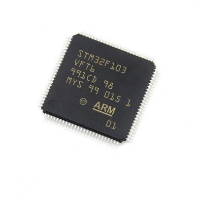 China STM32F103VFT6 microcontroller chips normal original IC FLASH 100LQFP STM32F103VFT6 MCU 32BIT 768KB for sale