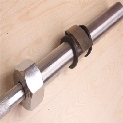 China High Quality Anti-Slip Steel Custom Made Chrome Dumbbell Bar For Weightlifting for sale