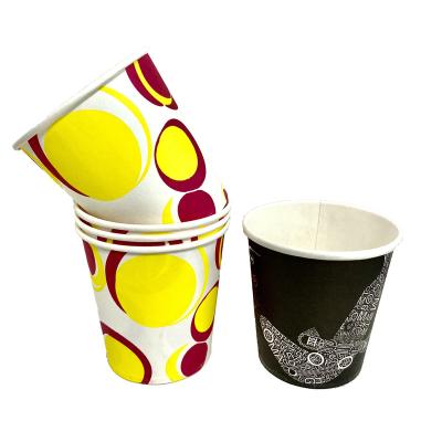 China High Quality Disposable Biodegradable Biodegradable Customized Single Wall Paper Cups for sale