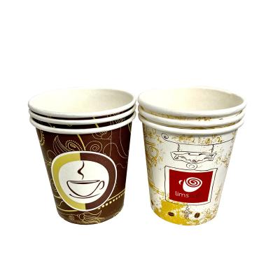 China China Wholesale Manufacture Disposable Drinking Paper Cup Hot Single Wall Paper Cups For Sale for sale