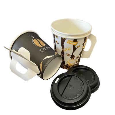 China Recyclable Good Quality Stocked Paper Cup With Handle For Sale for sale