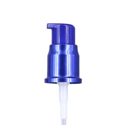 China Non Spill 18/410 Custom 18mm Metal Shampoo Pump Treatment Pump For Oil Bottle for sale