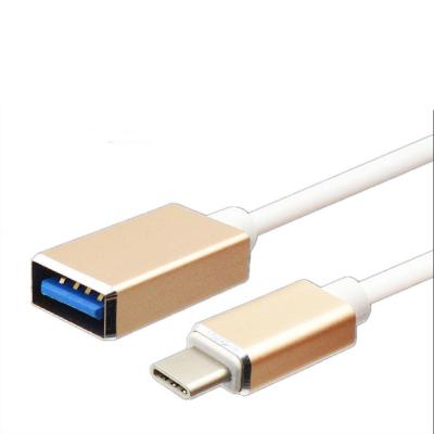 China LAPTOP USB C to Type C USB Plug Adapter OTG Cable Male Type C to USB A Female Converter Compatible with Pro/Air for sale