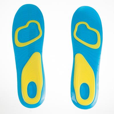 China Insole Shock Absorbing Silicone Gel Sport Orthotic Insole for sale