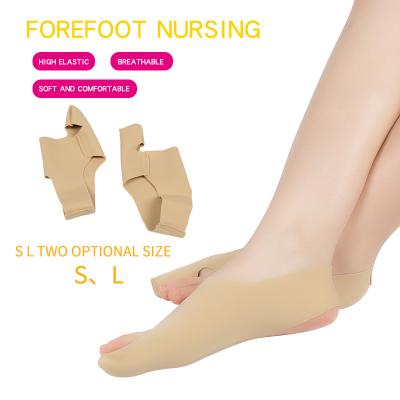 China Comfortable Big Toe Straightener Lightweight Thin Breathability Thumb Valgus Toe Correction Day and Night Use Hallux Valgus Foot Protection for sale