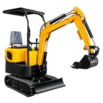 Chine Super pouvoir 1 Ton Mini Excavator Saving Energy Compact petit Digger Machine à vendre