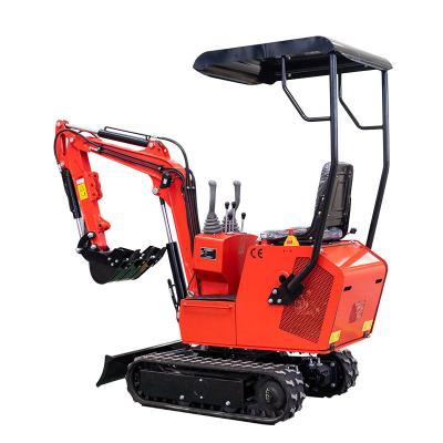 China 1ton Mini Crawler Excavator 13.5hp EPA aprobó con el motor diesel en venta