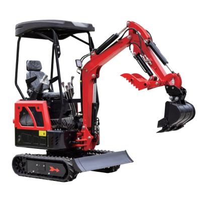 China Farmland Garden Mini Digger 1.5 Ton Mini Excavator Low Consumption for sale