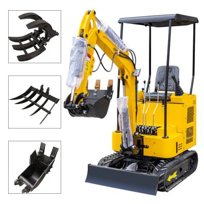 China cilindro de la máquina 3 de la excavación de Mini Crawler Excavator Hydraulic Small del CE 1700kg en venta