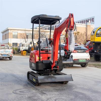 China Kubota-Maschinen-Raupe Mini Hydraulic Excavator Boom Swing 1,8 T Mini Digger zu verkaufen