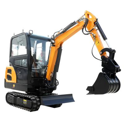 Chine Grondent excavatrice dépistée de moteur de Ton Mini Excavator Japan KUBOTA de l'oscillation 2 la petite à vendre