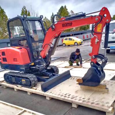 China 2.5tone Mini Hydraulic Excavator Retractable Shoes Mini Digging Machine for sale