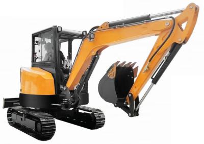 Chine 4000kg a fermé la cabine Mini Crawler Excavator avec le moteur de KUBOTA D1703 facile fonctionne à vendre