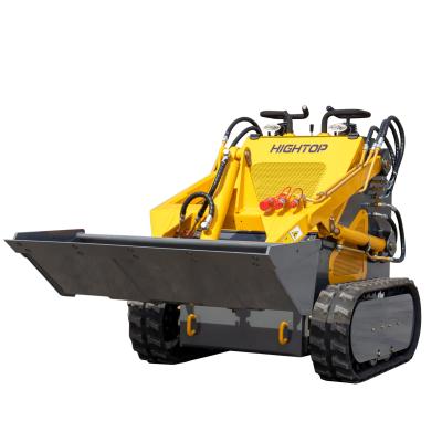 China HTS380 Mini Skid Steer Loader Briggs hidráulico Stratton Engine Small Crawler Loader en venta