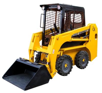 China CE EPA Engine Mini Skid Steer Loader Articulated Wheel Loader 1300kg HT25 for sale