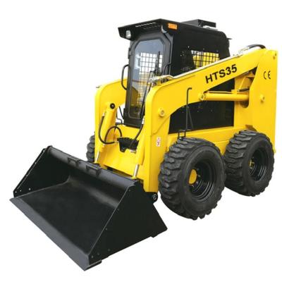 China de Articulerende Lader HTS35 van 37Kw 2500rpm Mini Skid Steer Loader Small Te koop