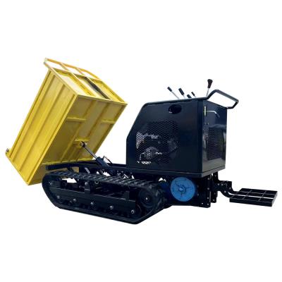 China IOS Mini Crawler Dumper Transporter 1000kg mit KoopKD192F-Maschine zu verkaufen