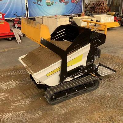 China Vouwbaar Platform Mini Dumper Crawler 860kg voor Paddy Fields Te koop