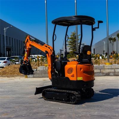 China Cresce o balanço um Ton Mini Excavator Small Garden Excavator com EPA HT10G à venda