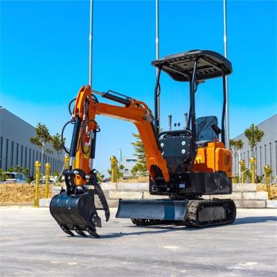 China De Motor Hightop Mini Excavator HT10G Compact Mini Digger 360 van Ce EURO5 roteert Te koop