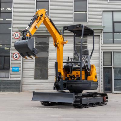 China Ht25 Excavator 2.5 Ton Mini Hydraulic Crawler Digger For Construction Or Agriculture zu verkaufen