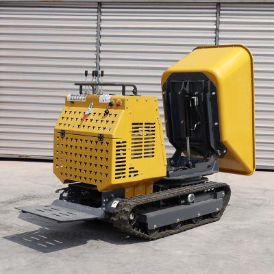 China Rotary Mini Crawler Dumper For Heavy Duty Material Transport Challenges zu verkaufen