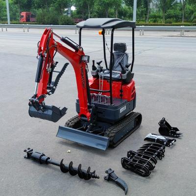 China 12RMP Swing Speed Mini Hydraulic Excavator 920mm Track Gauge 1800KG Working Weight for sale