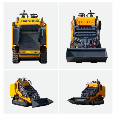 China Hydraulische maximale Hebekraft 530 kg Mini-Skid Steer-Lader mit 2200 Drehzahlen pro Minute zu verkaufen