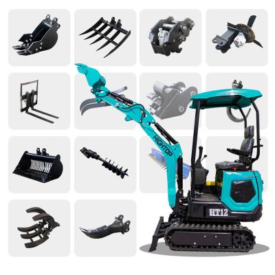 China Earthwork Small Hydraulic Excavator Powered By KOOP 192F Engine zu verkaufen