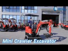 Hydraulic Mini Crawler Excavator HT15 7kw Compact For Maximum Climbing