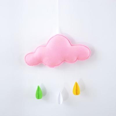 China Nordic Home Decor Cloud Style Felt Cloud Wall Hanging Ornament for sale