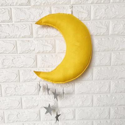 China High Quality Felt Moon Wall Hanging Christmas Ornaments for sale