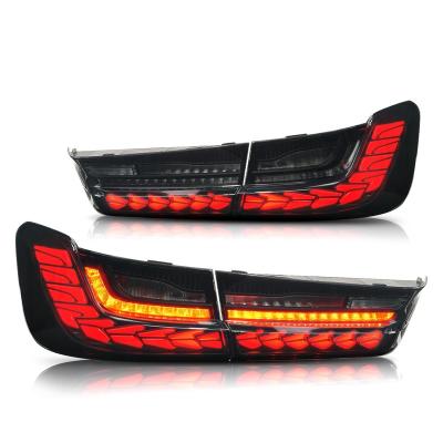 China Full PC+ABS Factory Rear Lamp Archaic Led Tail Lamp With Sequential Turn Signal For BMW 3 Series 2019-2021 G28 G20 Taillights for sale