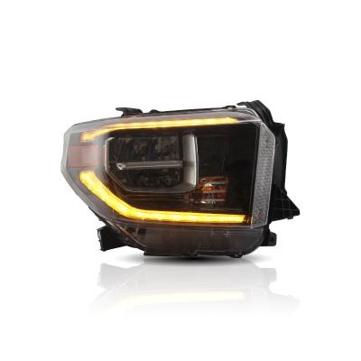 China PC+ABS Manufacture Wholesale Archaic 2014-2021 Headlight For Toyota Tundra Lamp Car Sequential Led Head Light Parts Accessories Auto for sale