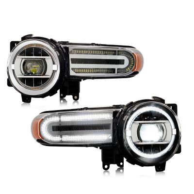 China Wholesale Archaic PC+ABS LED Headlights For FJ Cruiser 2007,2008,2009-2019 Including Middle Grill For For Toyota FJ Cruiser Headlight for sale