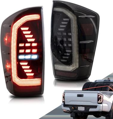 China Archaic PC+ABS New Arrival Tail Light Tail Light Turn Signal Red With Toyota Tacoma LED Tail Light 2016-2021 Order Indicator for sale