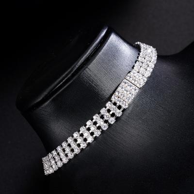 China Luxury Popular FASHIONABLE 925 Sterling Silver Bracelet For Men and Women Tennis Zircon Bracelet for sale