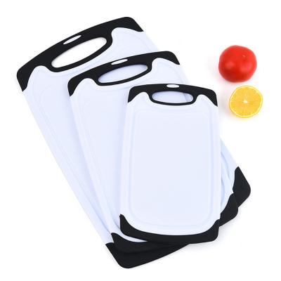 China Kitchen Accessories BPA Free Natural Fiber Cutting Board Straw 3pcs Vendor Chopper Hot Disposable Wheat Eco-Friendly for sale