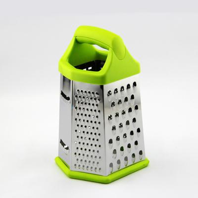 China Wholesale 6 Sides Multifunctional Stainless Steel Vegetable Grater for sale