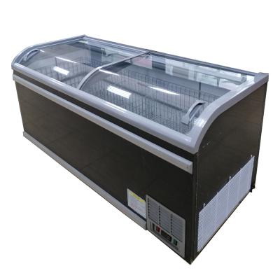 China 2021 hot sale beautiful popular manufacturers commercial kitchen island ice chest freezer for sale