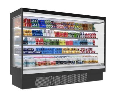 China Supermarket Commercial Deli Uses Supermarket Open Refrigerator Cabinet Display Refrigerator Vegetable Refrigerator for sale