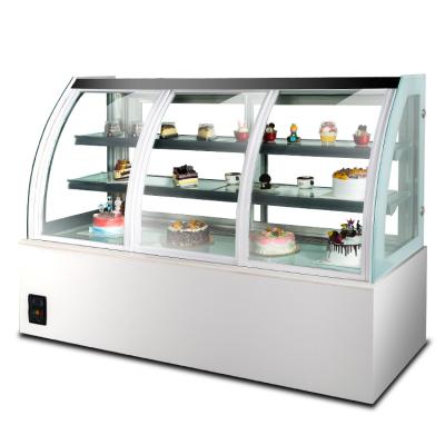 China COMPRESSOR BEST CHOICE High Quality Interesting Price Cake Display Cabinet Bread Cooler Counter for sale