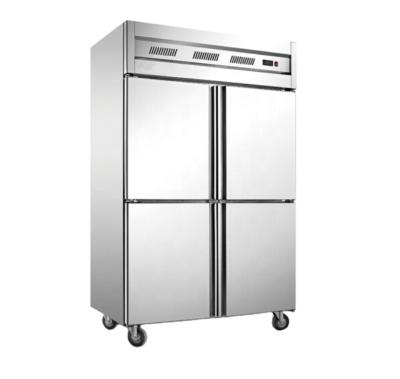 China New Design Double Door Side By Side Commercial Refrigerator Commercial Display Freezer for sale