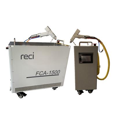 China Factory Reci Hot Sale 1500W Laser Welding Continuous-wave Fiber Laser Handheld Air-cooled Factory Price for sale