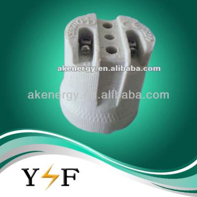 China Hot Sale E27F519 Ceramic Screw Sleeve / Holder With High Quality for sale