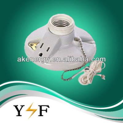 China New screw ceiling lamp accessories, bulb sockets and bulb holder with wholesale price for sale